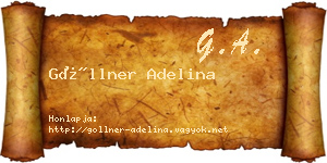 Göllner Adelina névjegykártya